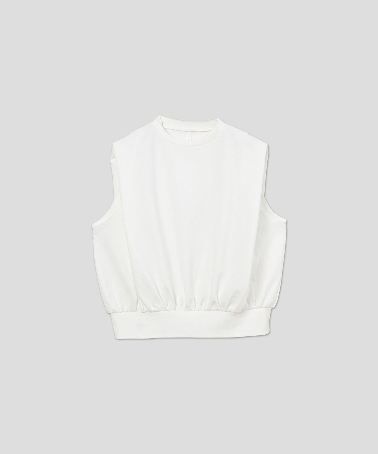 shoulder tuck tops / WHT26HCS4091