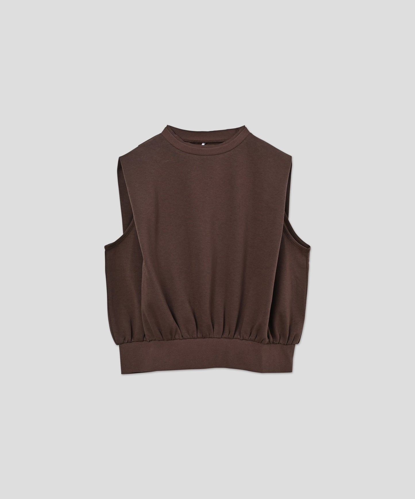 shoulder tuck tops / WHT26HCS4091