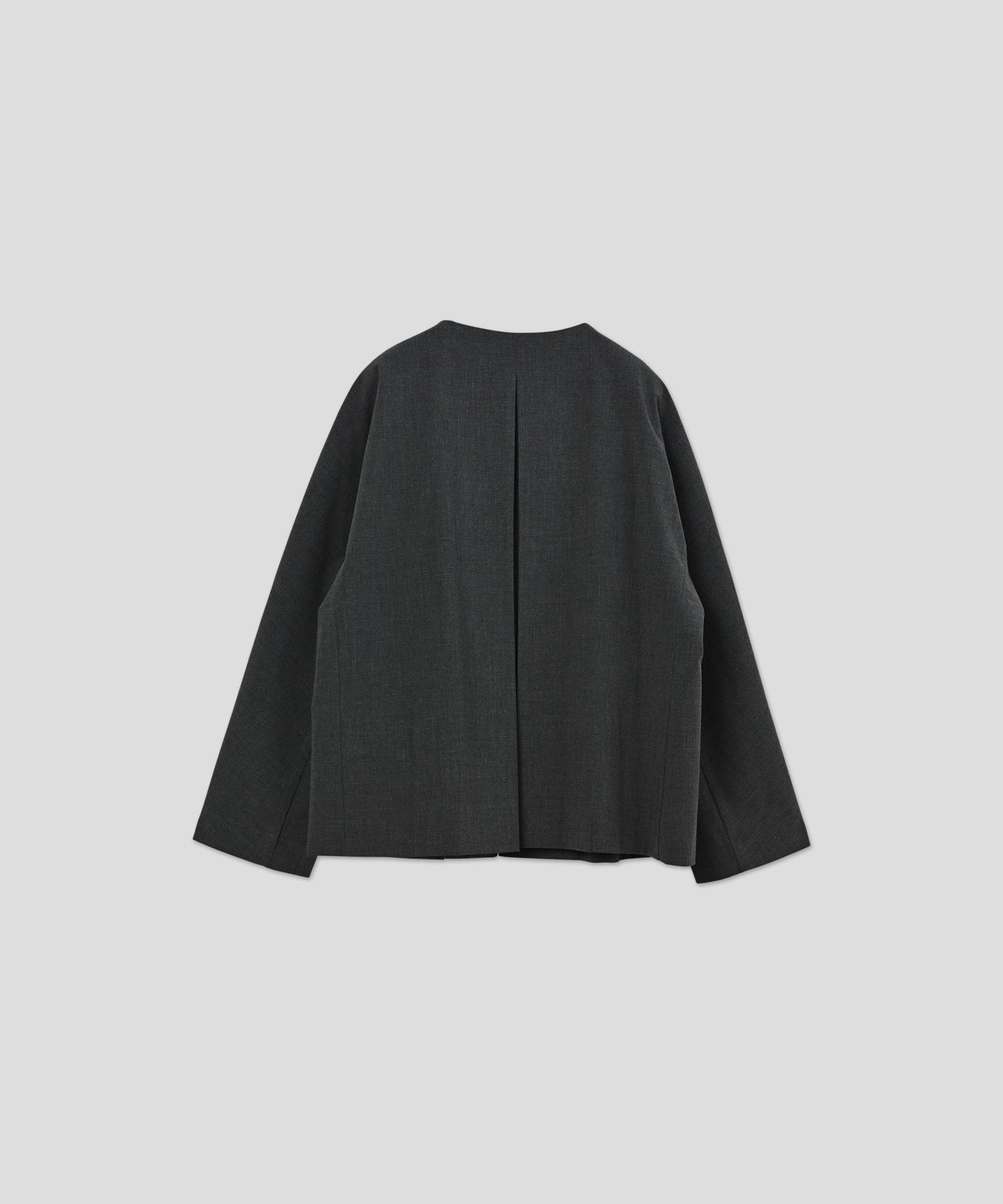 no collar jacket / WHT26HJK4056