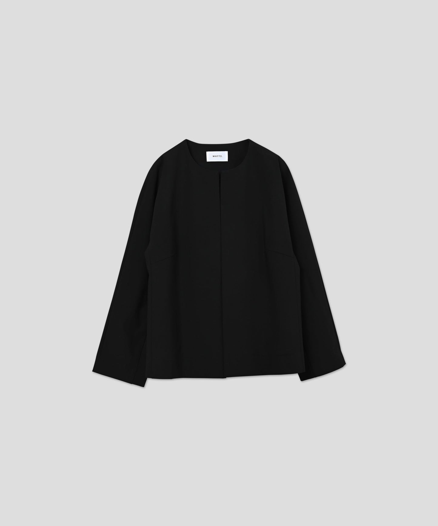 no collar jacket / WHT26HJK4056