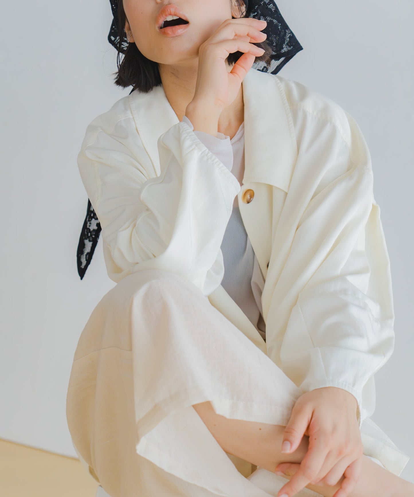 tent line jacket / WHT26HJK4057