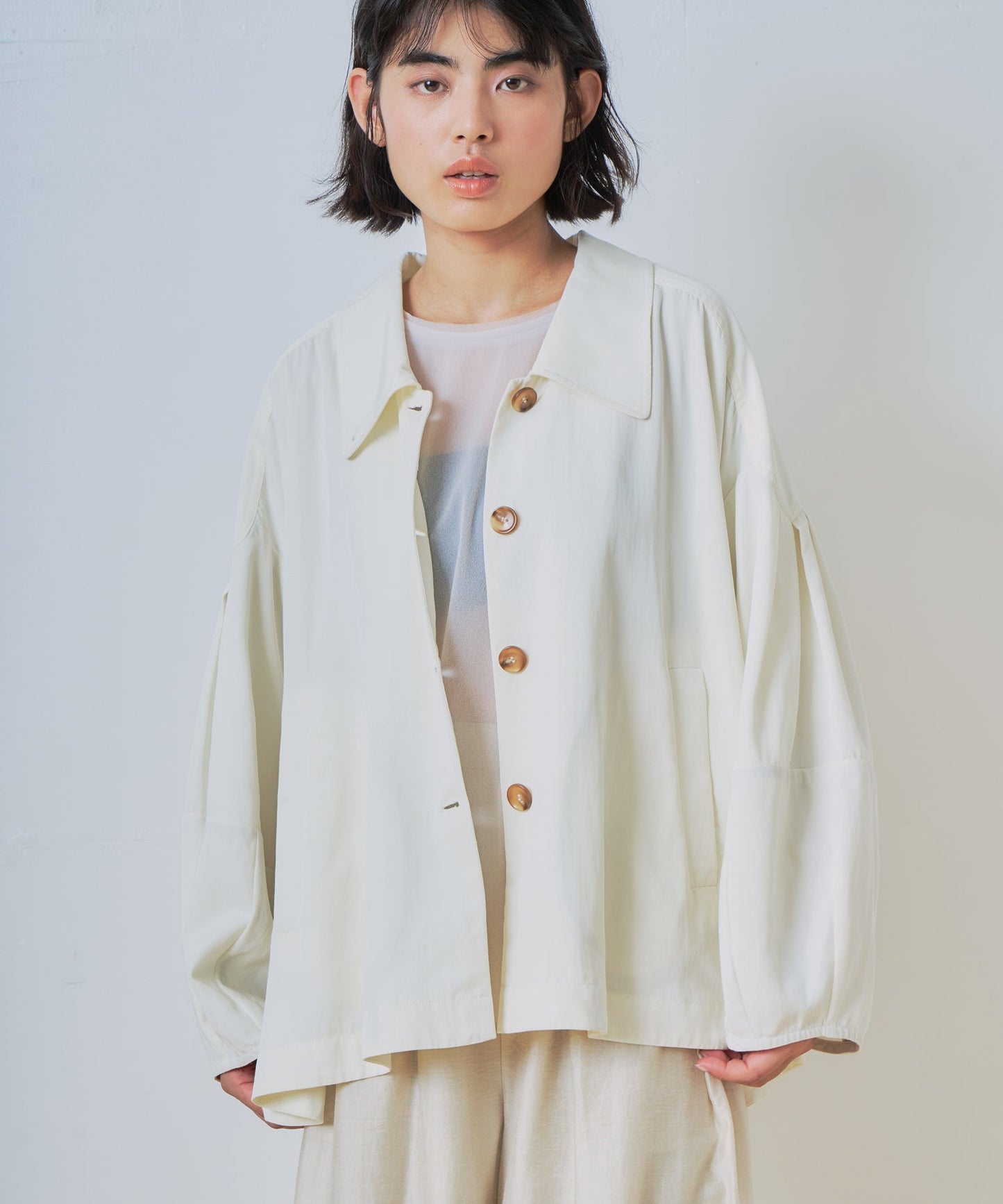 tent line jacket / WHT26HJK4057
