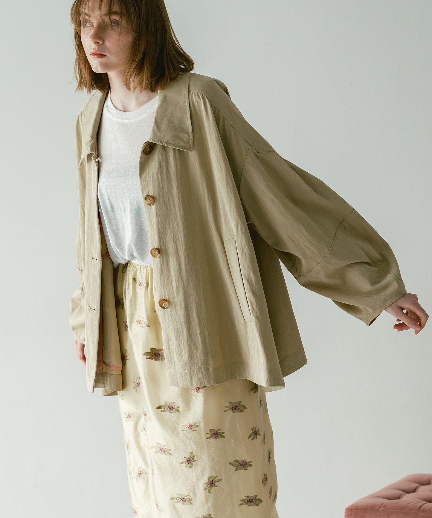 tent line jacket / WHT26HJK4057