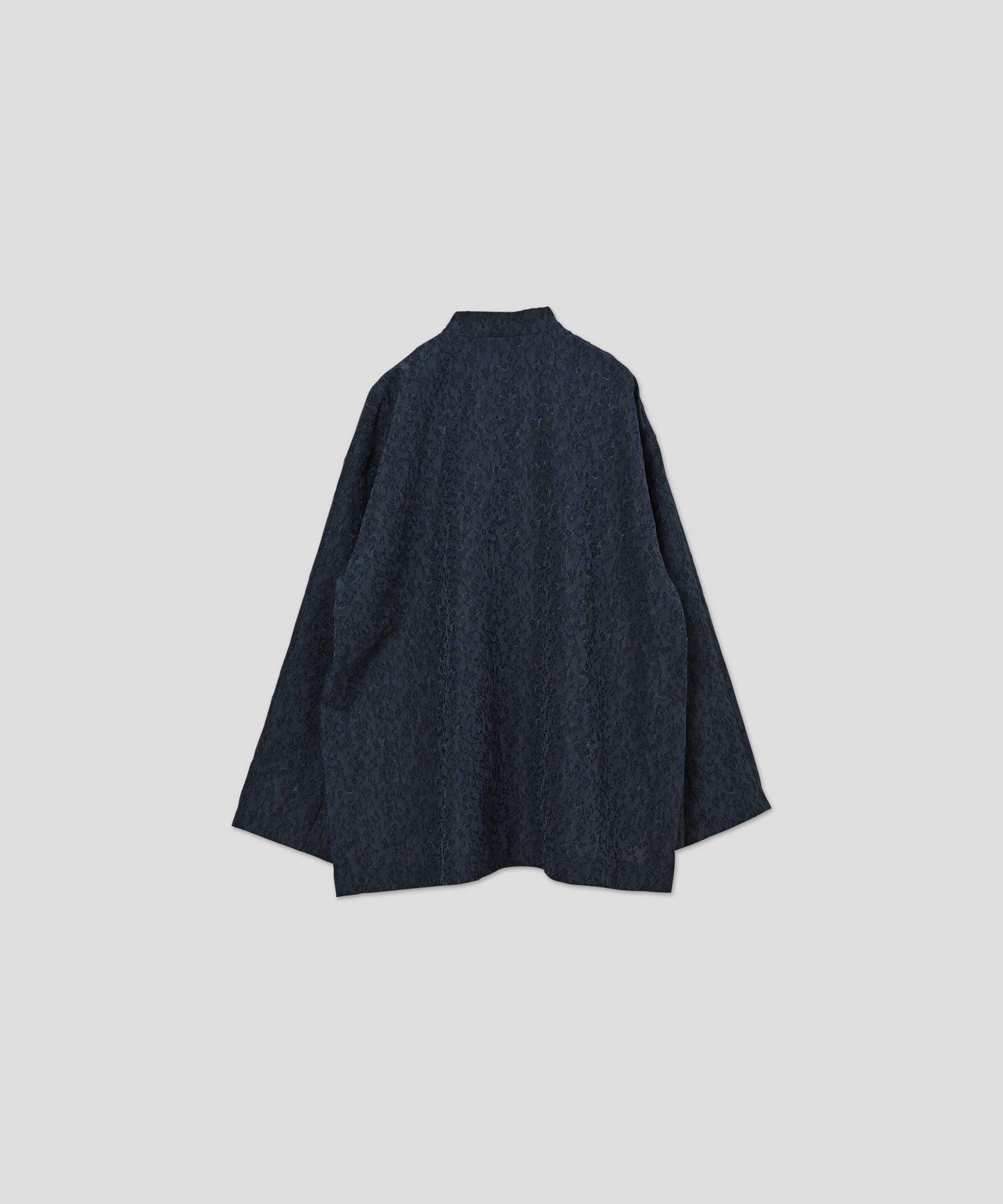 jacquard slit over jacket / WHT26HJK4059