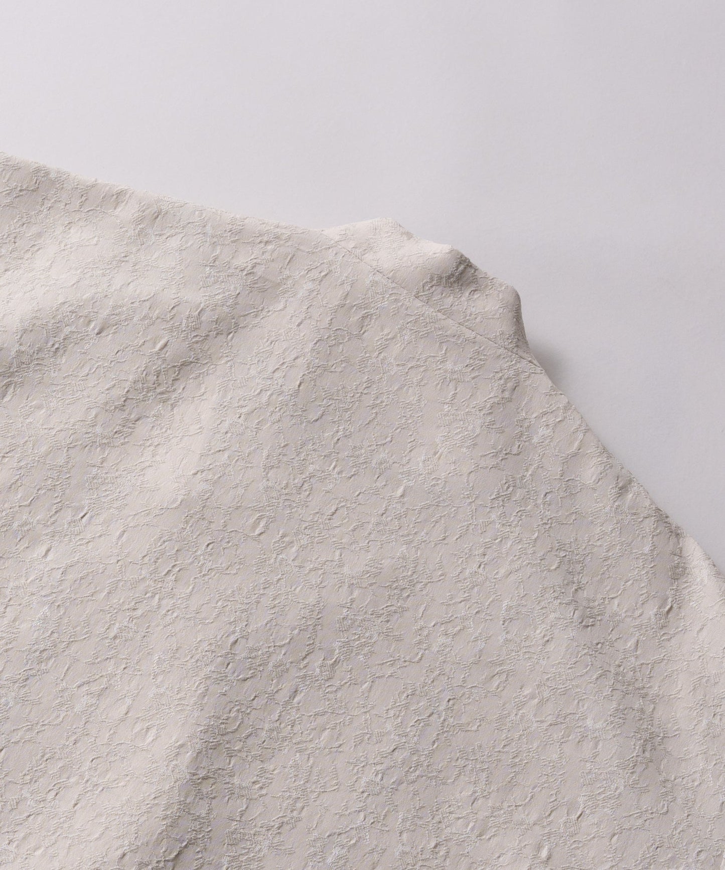 jacquard slit over jacket / WHT26HJK4059