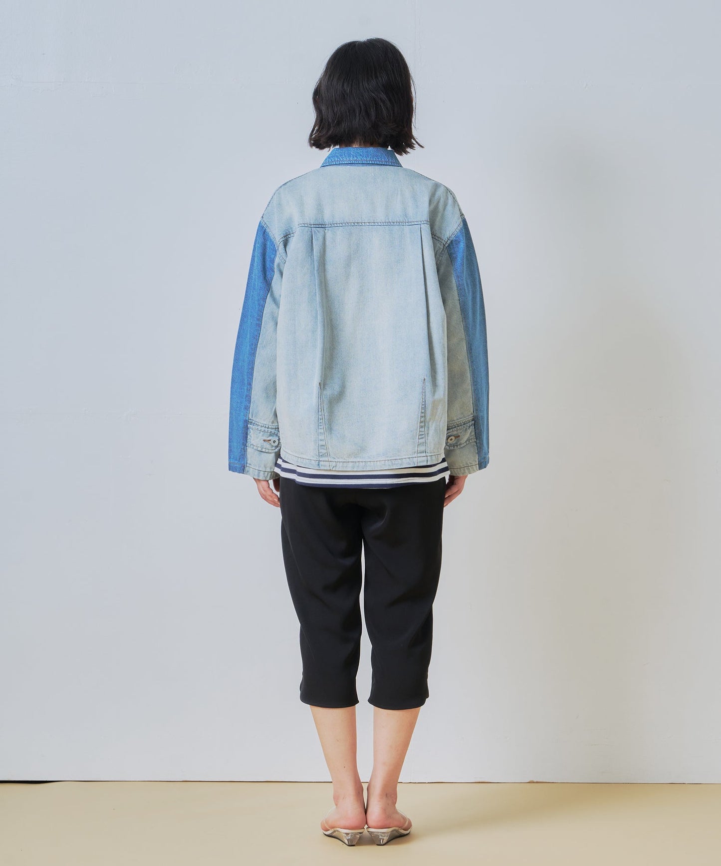 denim zip jacket / WHT26HJK4060
