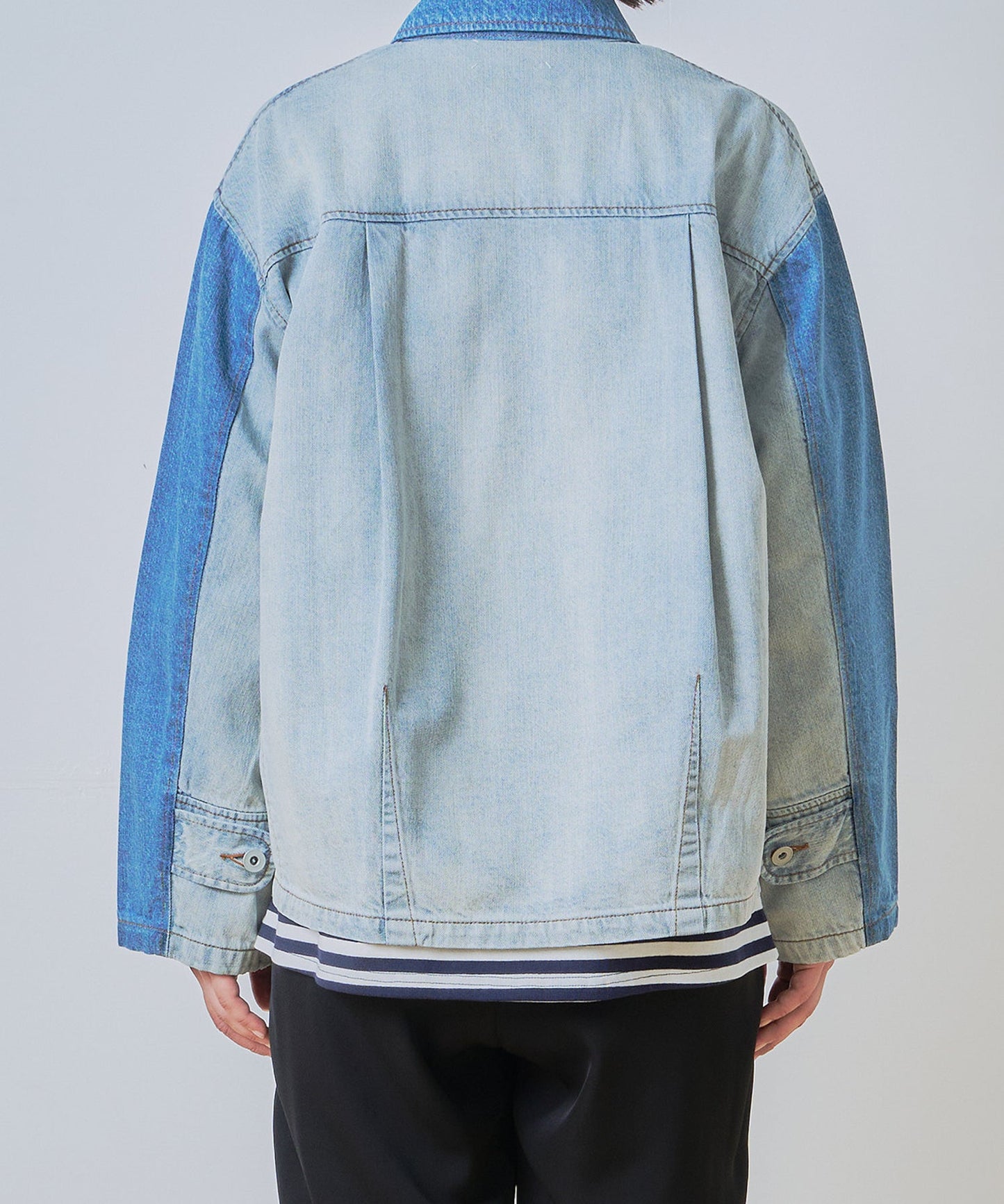 denim zip jacket / WHT26HJK4060