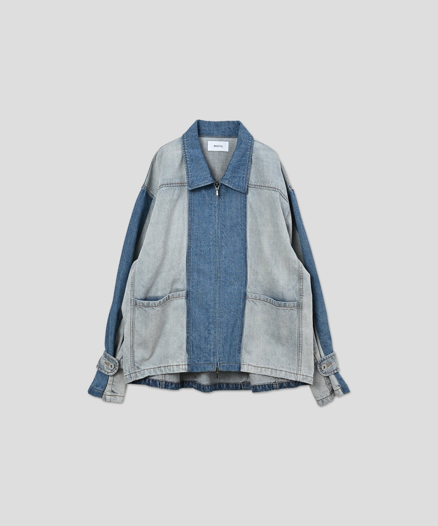 denim zip jacket / WHT26HJK4060