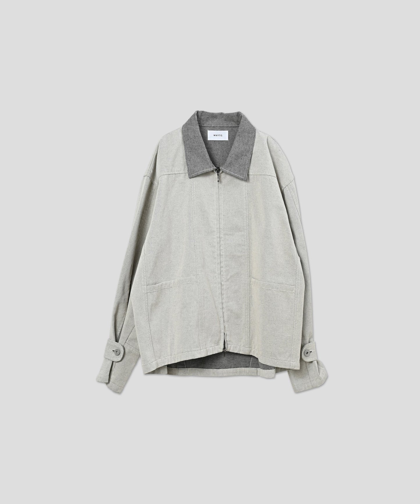 denim zip jacket / WHT26HJK4060