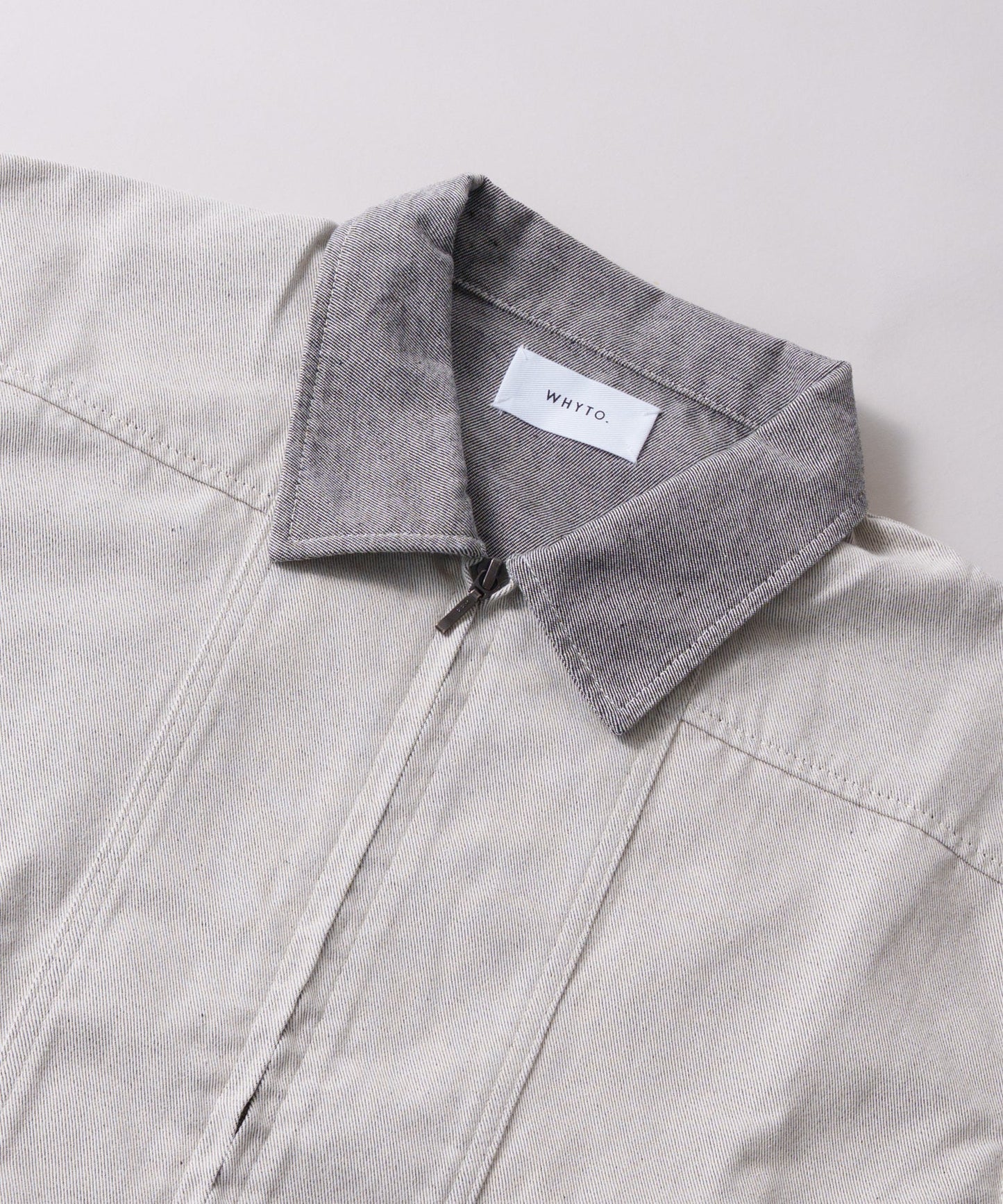 denim zip jacket / WHT26HJK4060