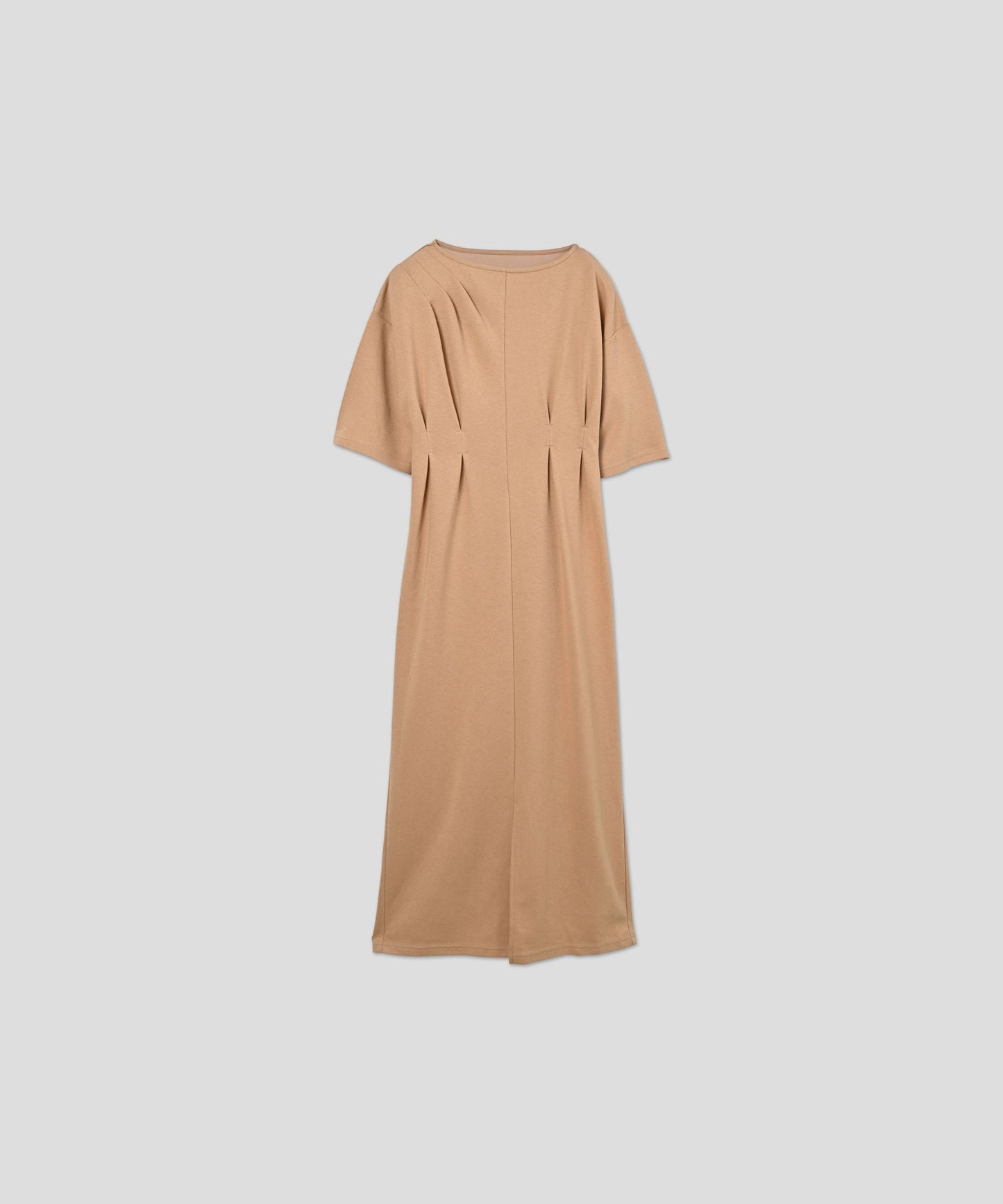 asymmetry tuck dress / WHT26HOP4078