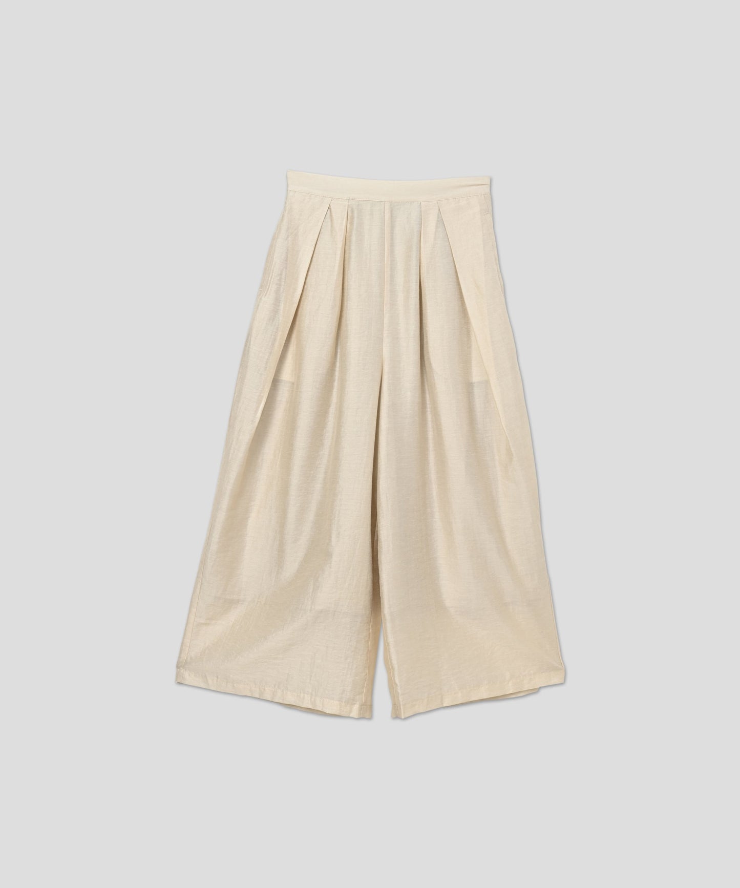 sheer volume trouser / WHT26HPT4062