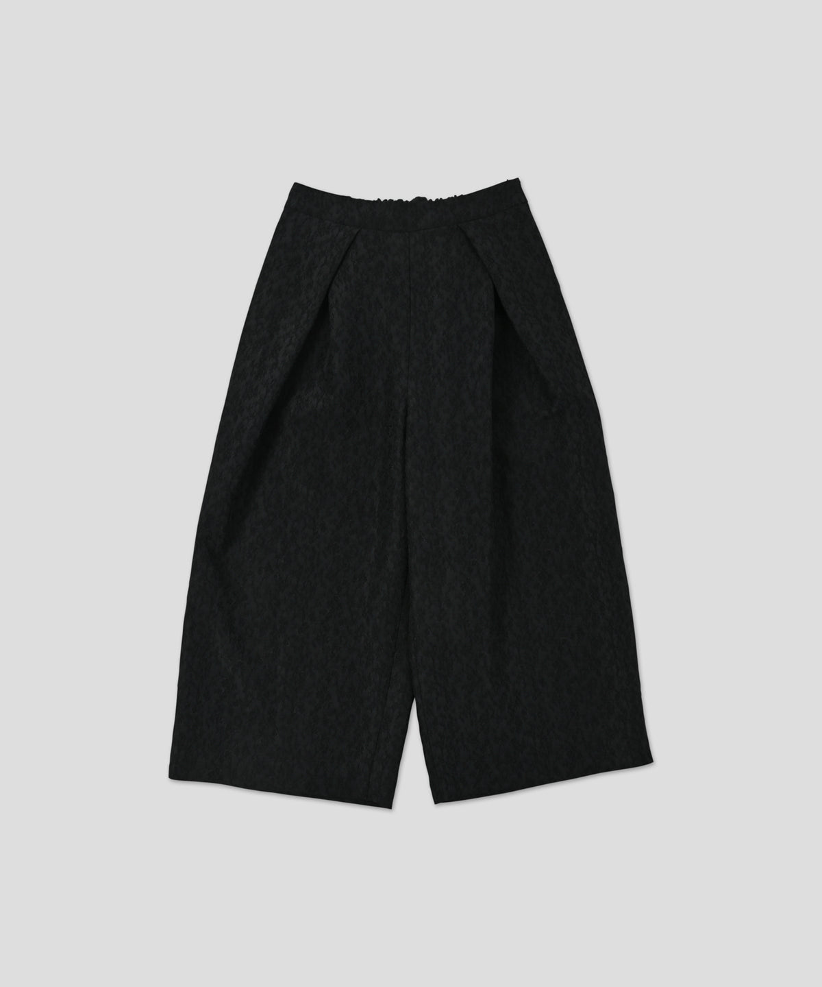 jacquard tuck trouser / WHT26HPT4067