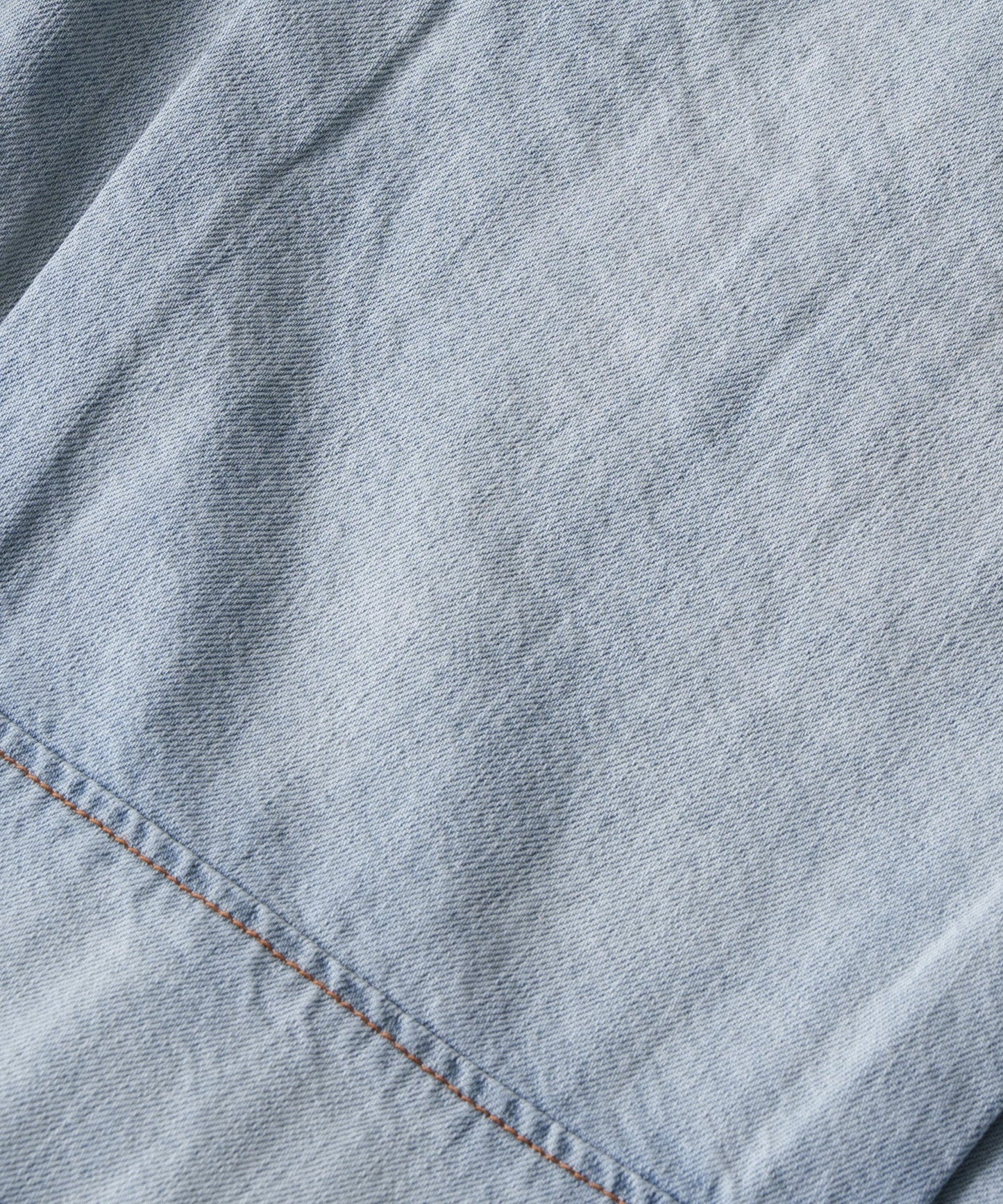 asymmetry tuck denim / WHT26HPT4068