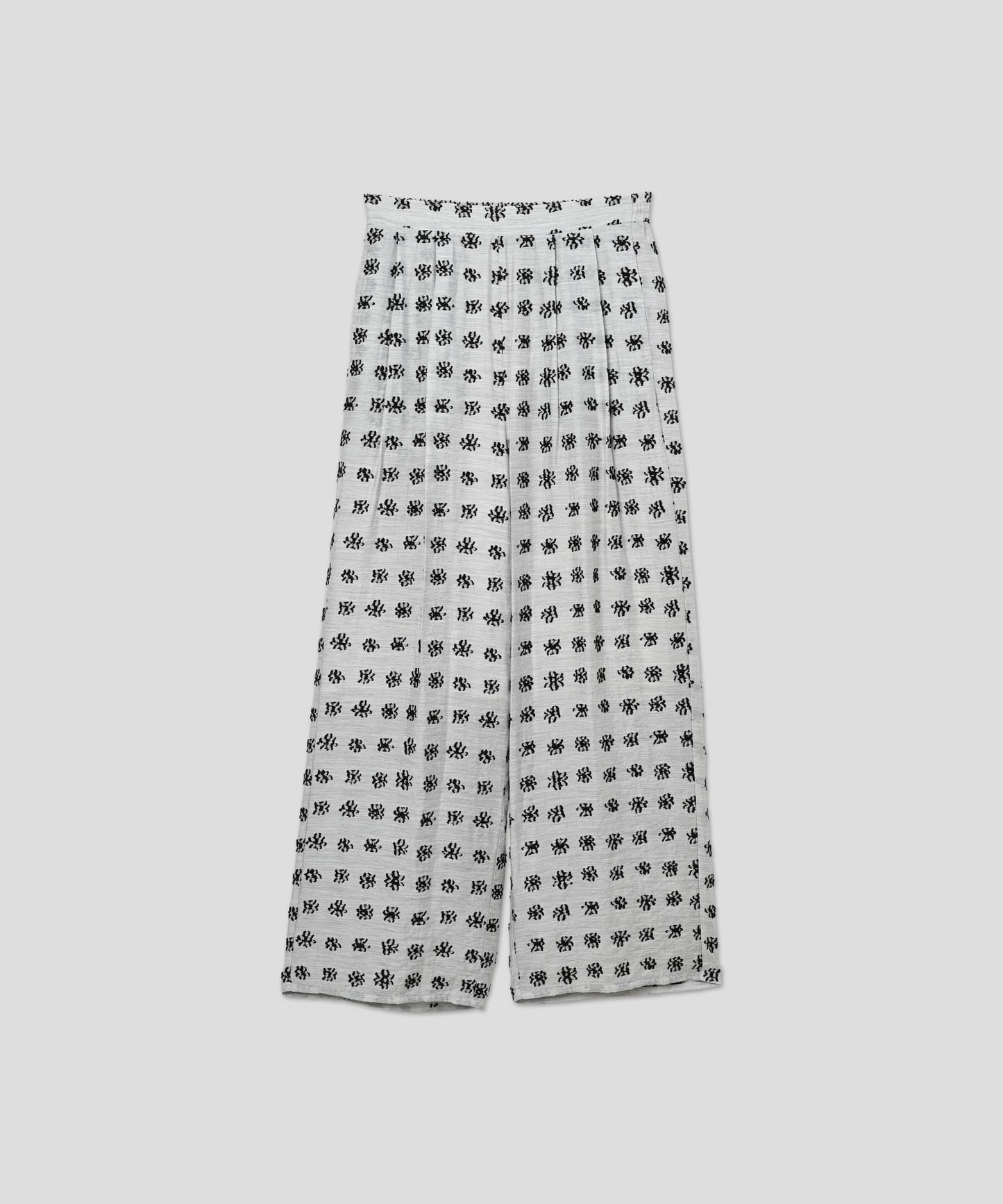 jacquard wide pants / WHT26HPT4070