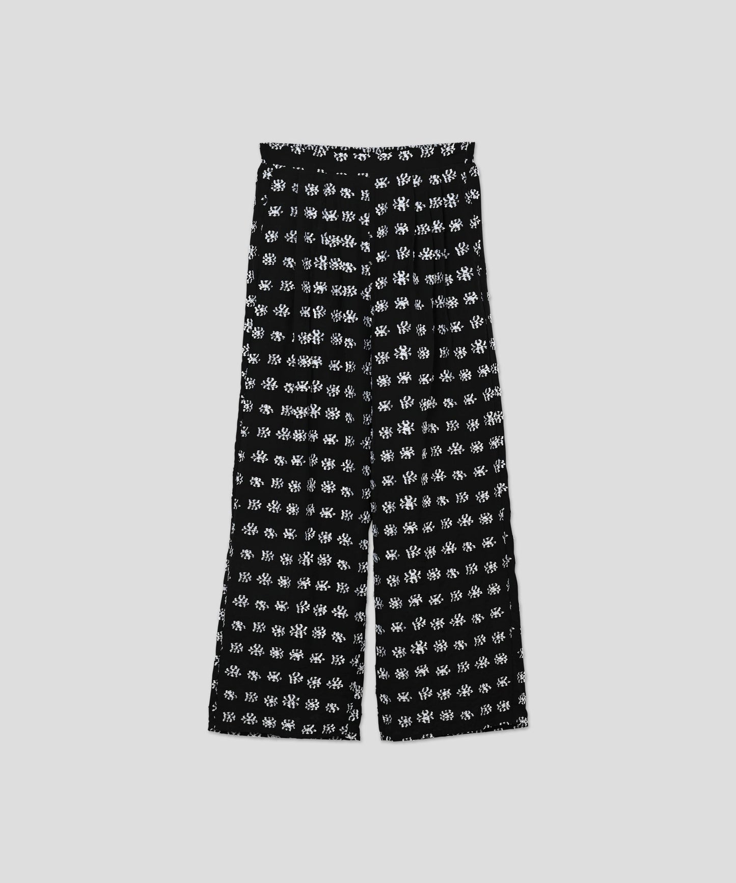 jacquard wide pants / WHT26HPT4070
