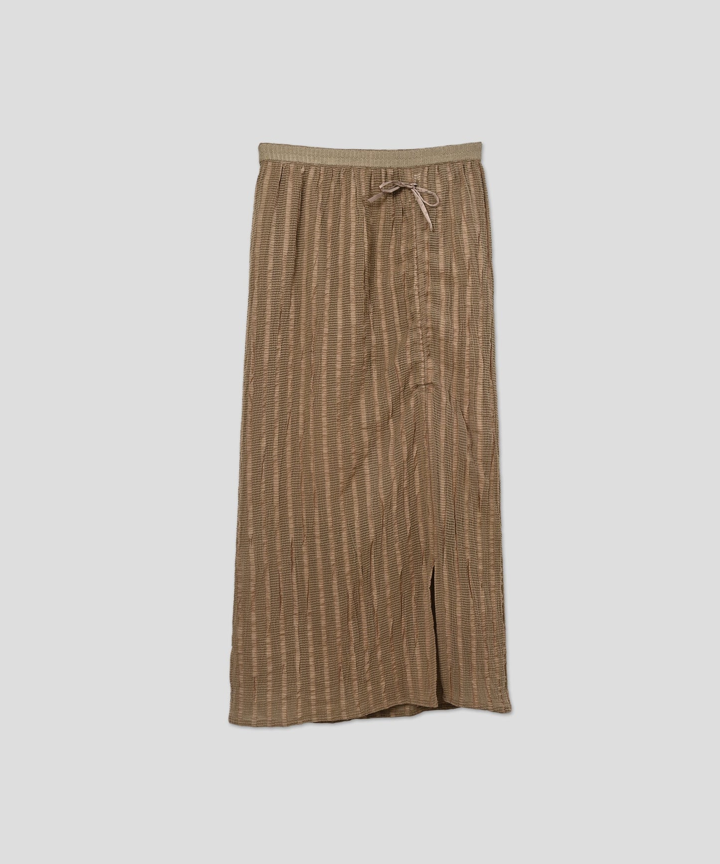 gather design skirt / WHT26HSK4032