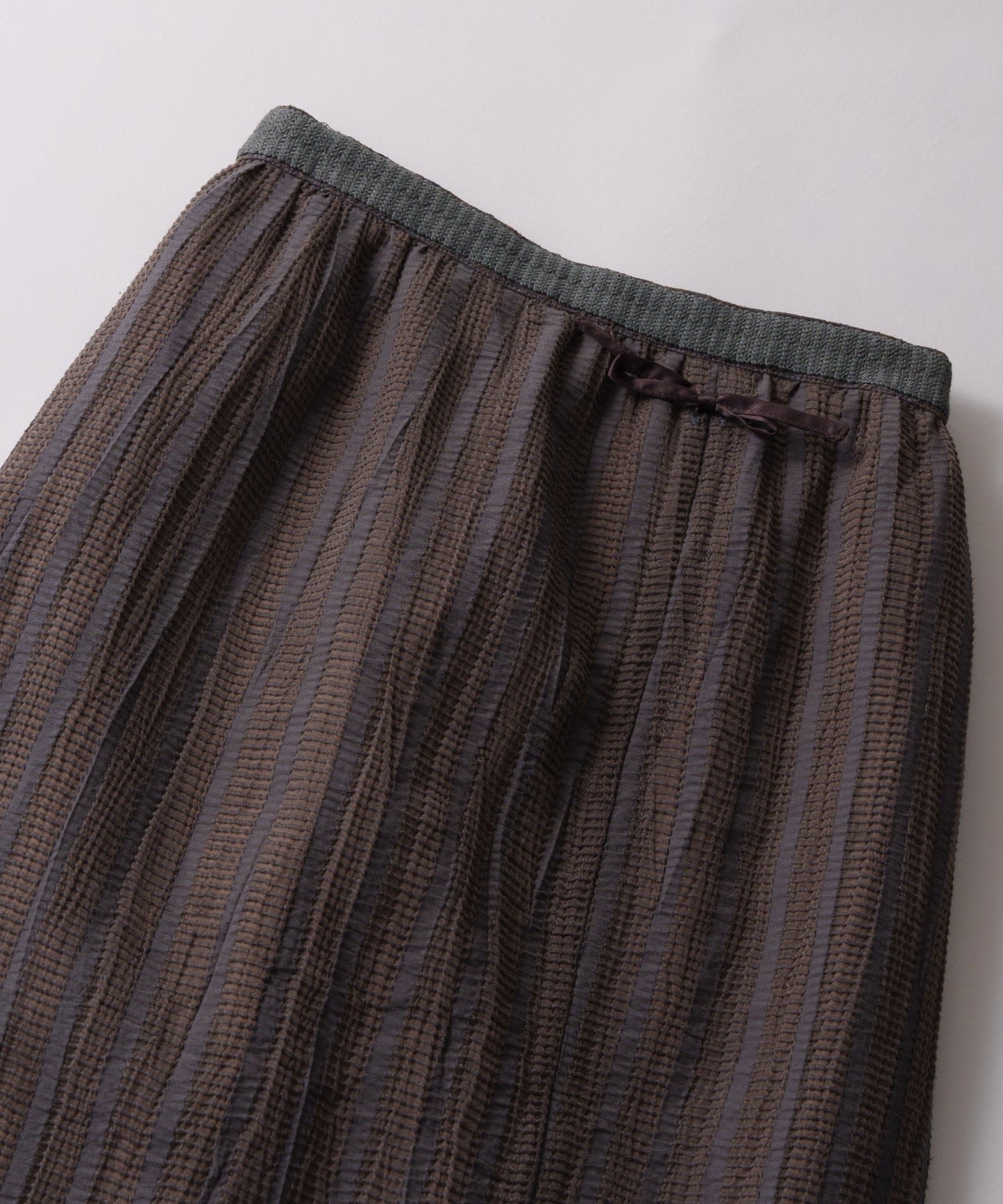gather design skirt / WHT26HSK4032