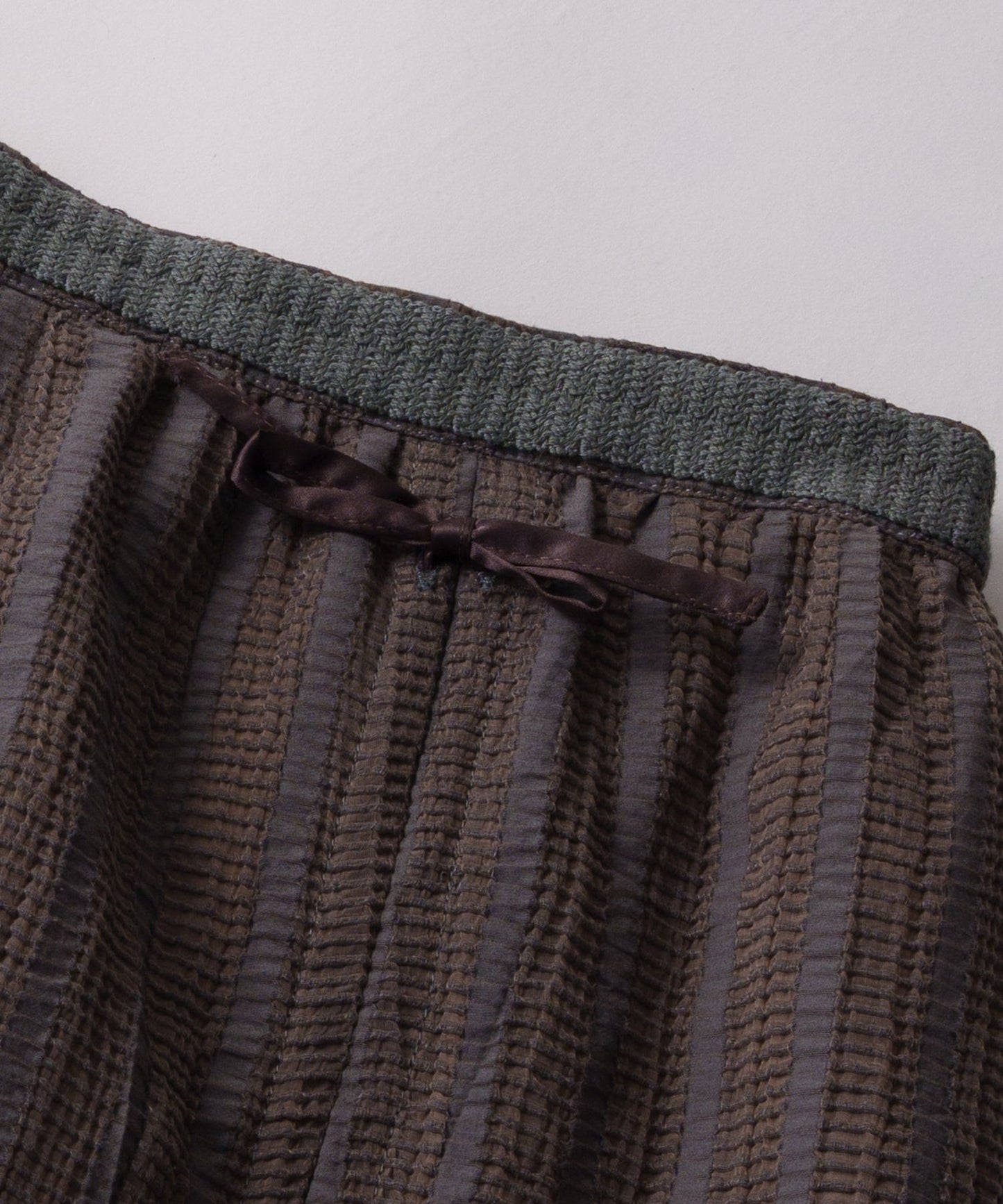 gather design skirt / WHT26HSK4032