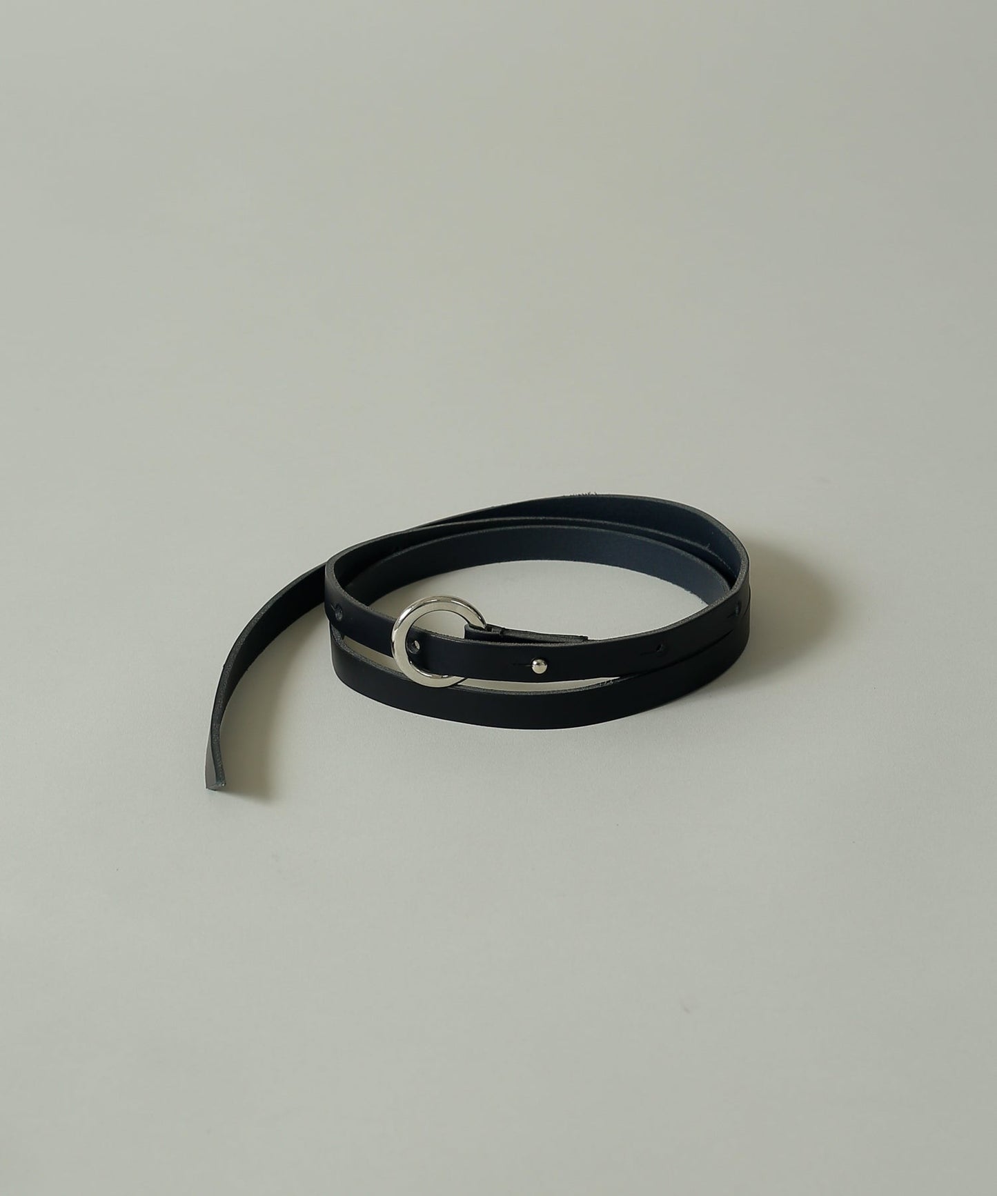 thick round long belt