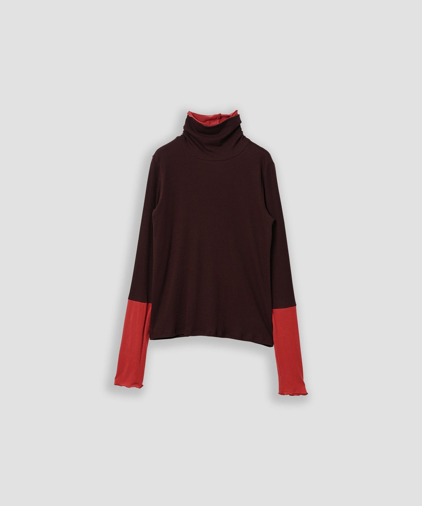 cashmere silk layered turtle