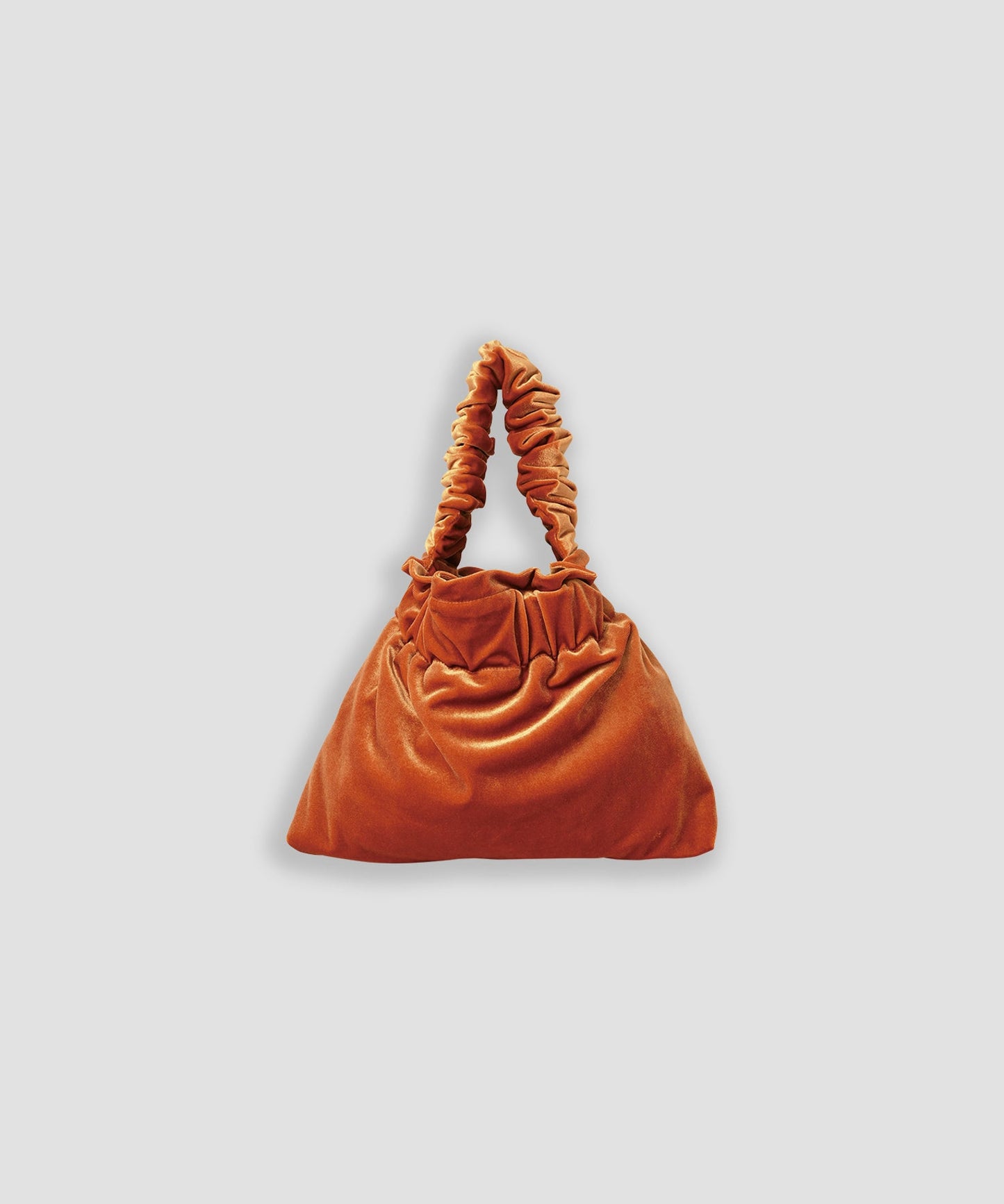 velour gather mini bag