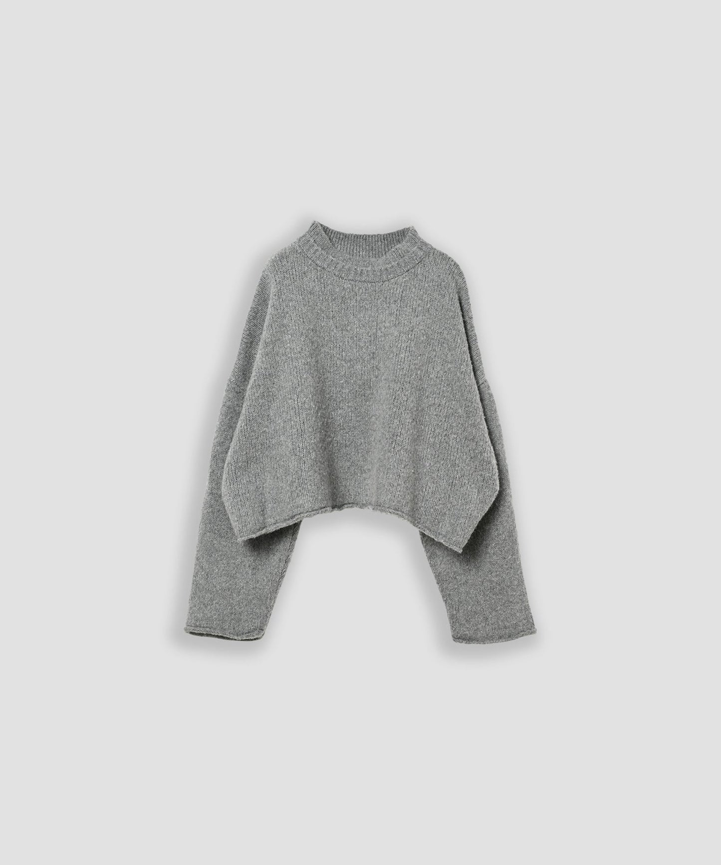 w neck square knit