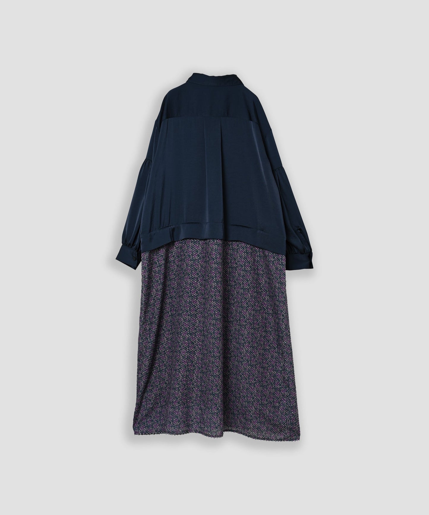 combination Jacquard dress