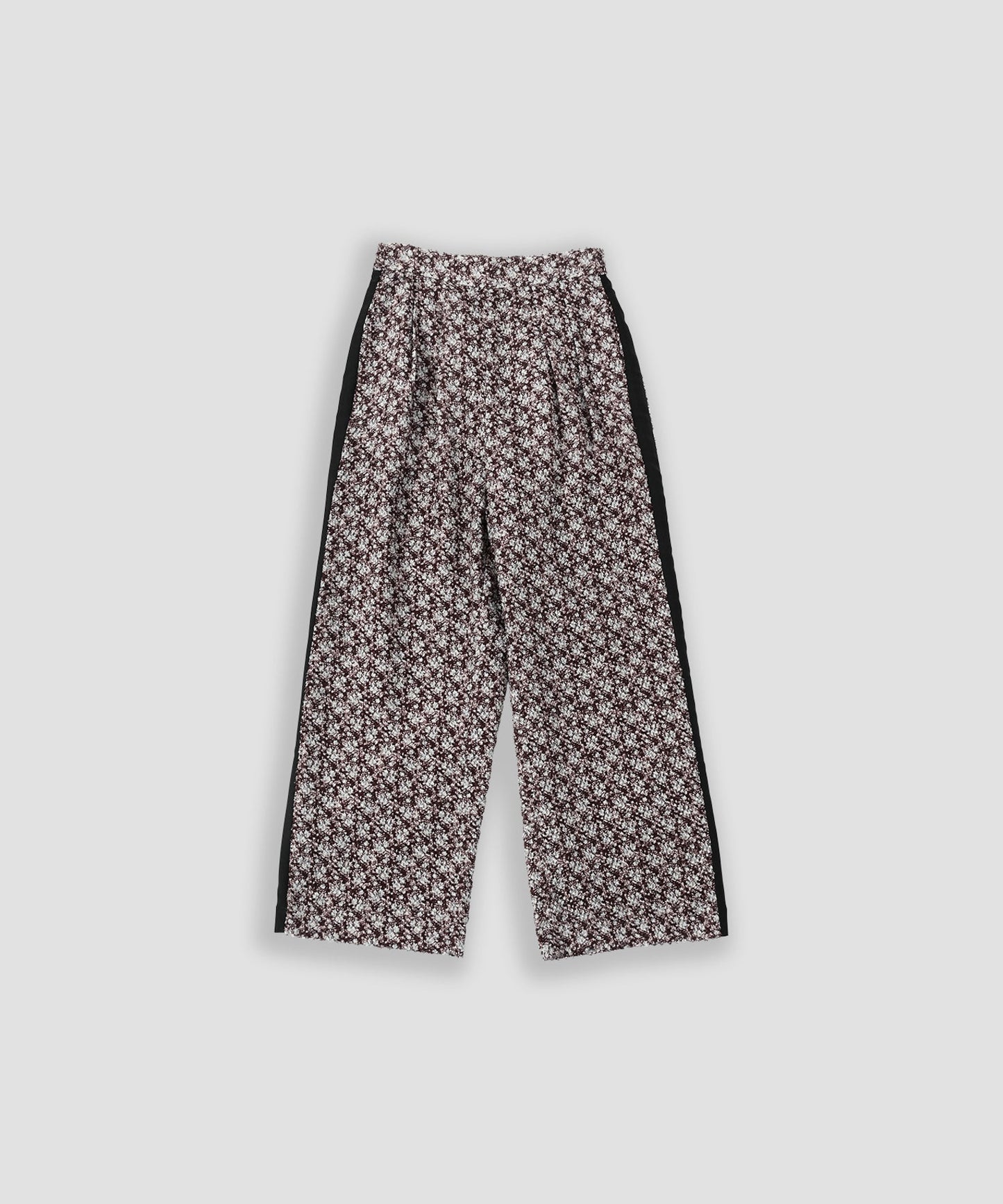 jacquard side line pants