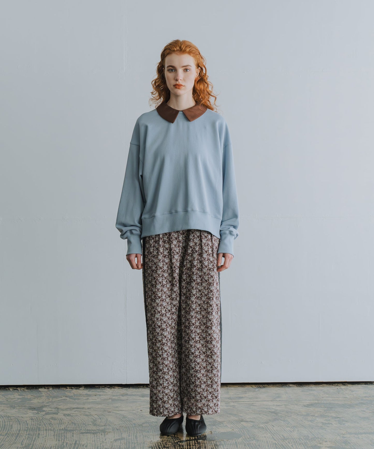 jacquard side line pants