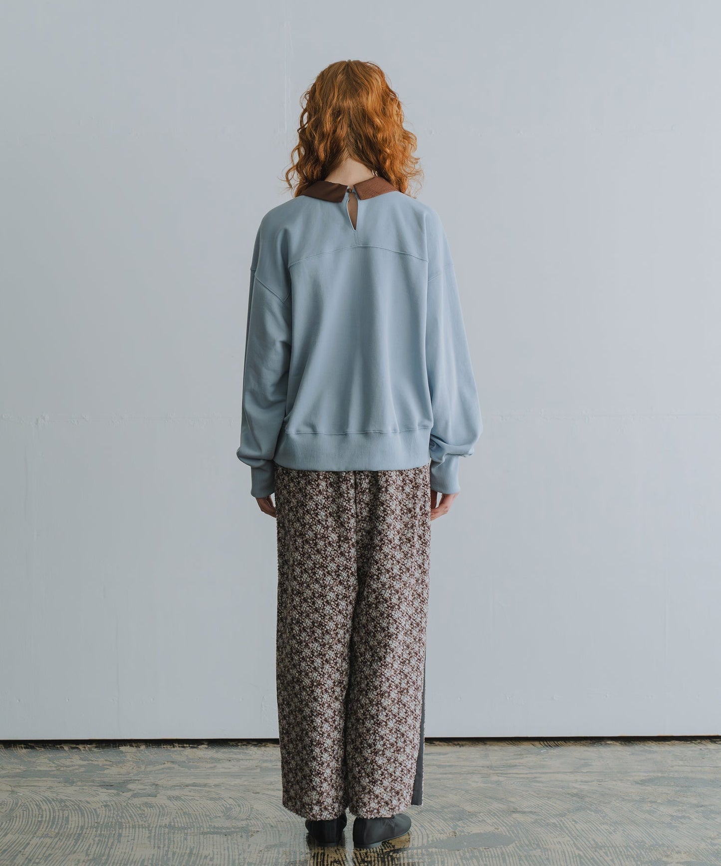 jacquard side line pants